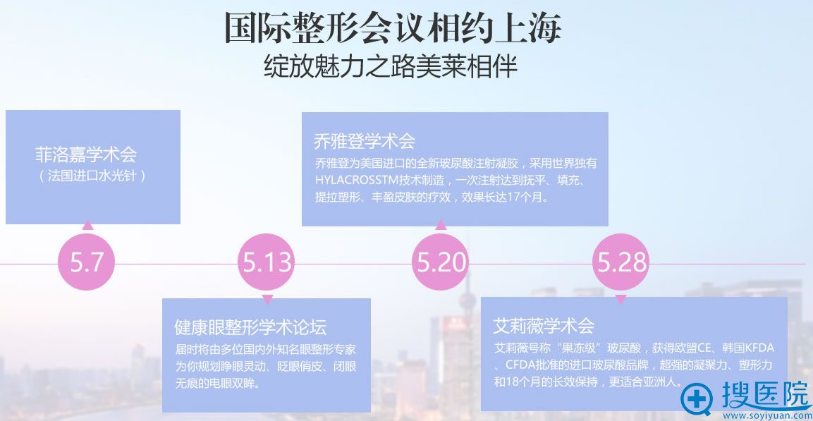 5月国际整形会议相约上海美莱